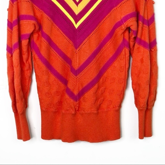 ADRIENNE Vittadini Petite pom-pom cardigan - Picture 7 of 8